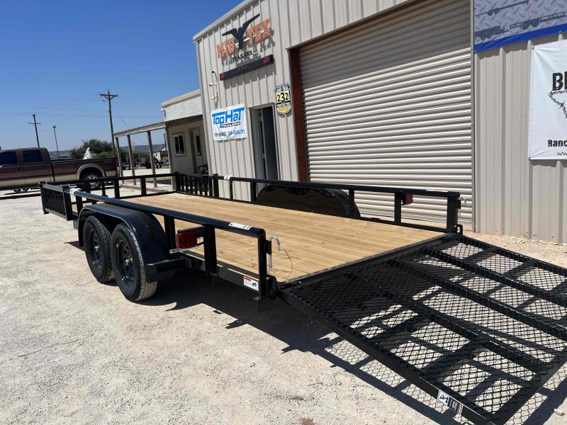 2023 Top Hat Trailers MP83x18 Utility Mid Tex Trailers For Sale in