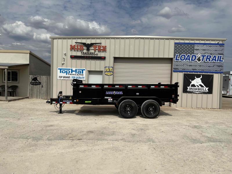 LOAD TRAIL 83" X 14' TANDEM AXLE DUMP Mid Tex Trailers For Sale in