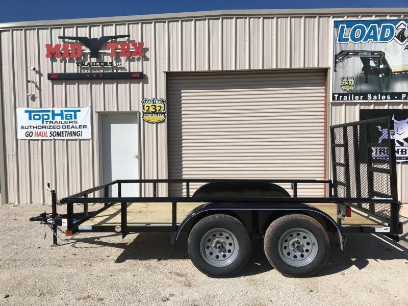 2023 Top Hat Trailers EP12x77 Utility Trailer Mid Tex Trailers For