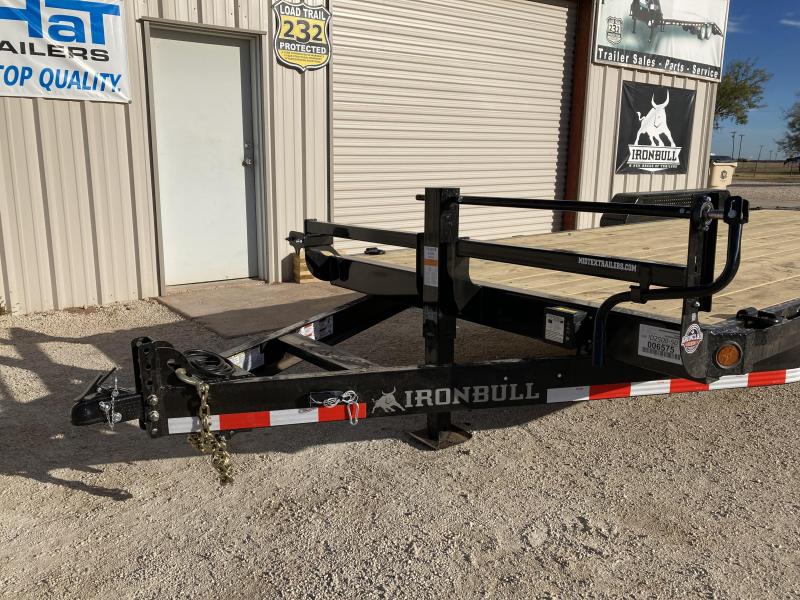 2022 Iron Bull ETB 83x20 Equipment Trailer Mid Tex Trailers For Sale