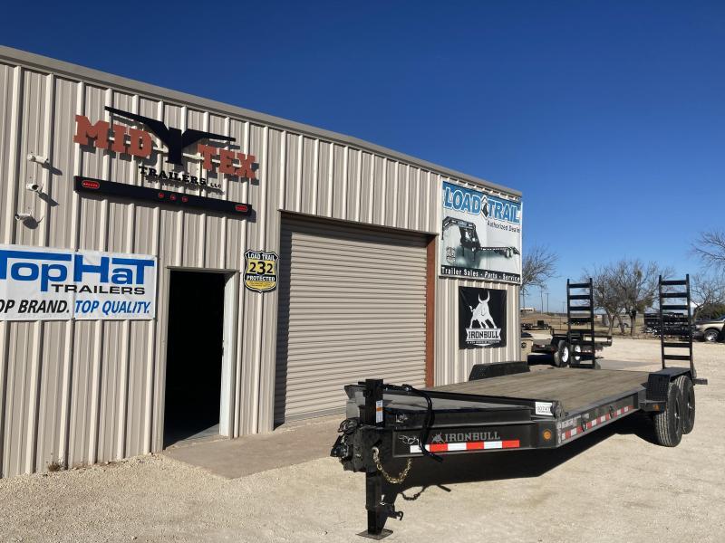2022 Iron Bull Trailers EWB 83"x22' Equipment Trailer Mid Tex