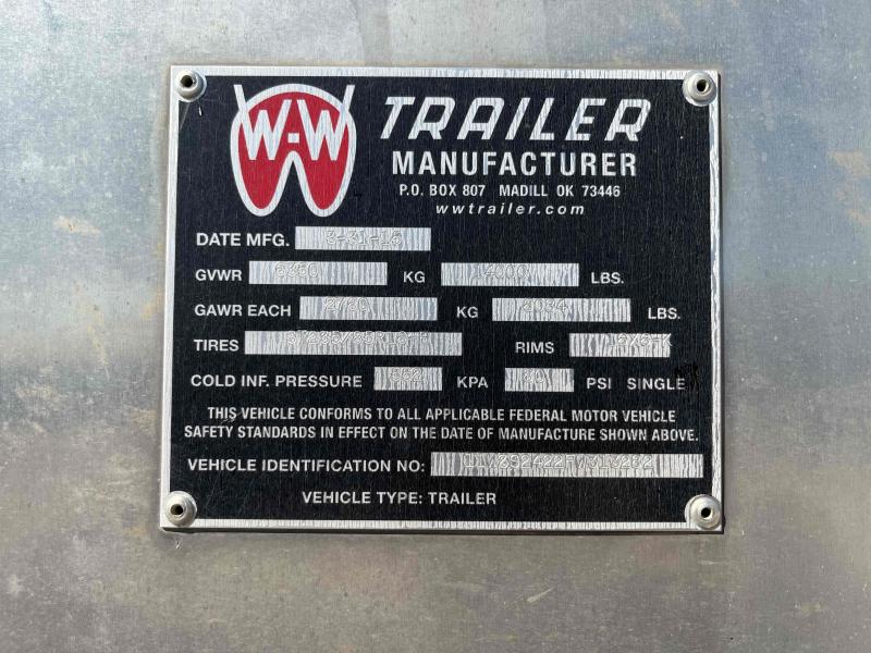 used Stock / Stock Combo Trailers W-W Trailer  for sale, in Abilene, TX Thumbnail 6