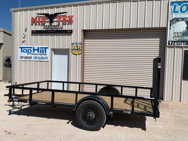 2024 Top Hat DSP77x12 Utility Trailer Mid Tex Trailers For Sale in