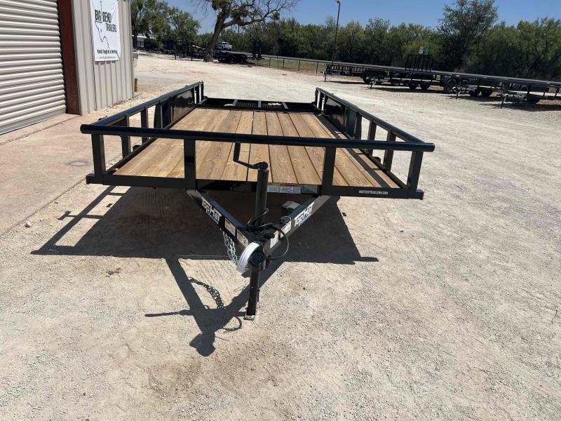2023 Top Hat Trailers MP83"X18' Utility Trailer Mid Tex Trailers For
