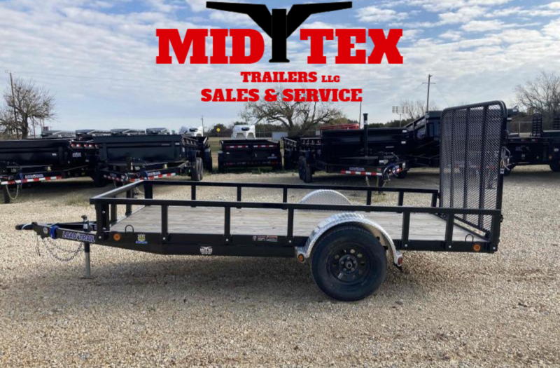 2023 60" X 12' SINGLE AXLE (4" CHANNEL FRAME) Mid Tex Trailers For