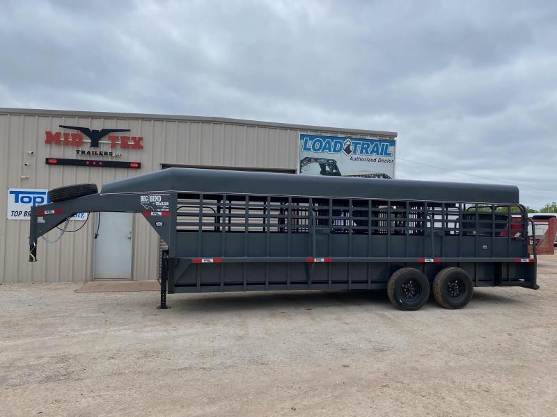 2022 Big Bend 20Ft Stock Trailer Livestock Trailer Mid Tex Trailers