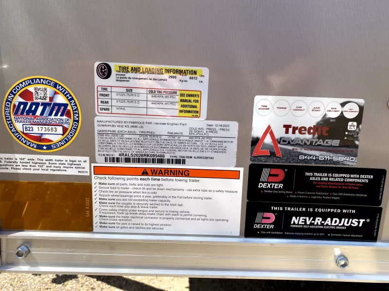 used Cargo (Enclosed) Trailers Interstate  for sale, in Pahrump, NV Thumbnail 6
