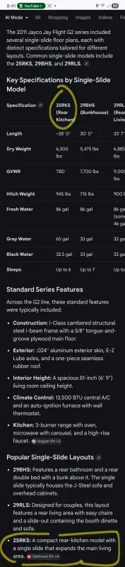 2011 Jayco Jay Flight G2 G2 Travel Trailers