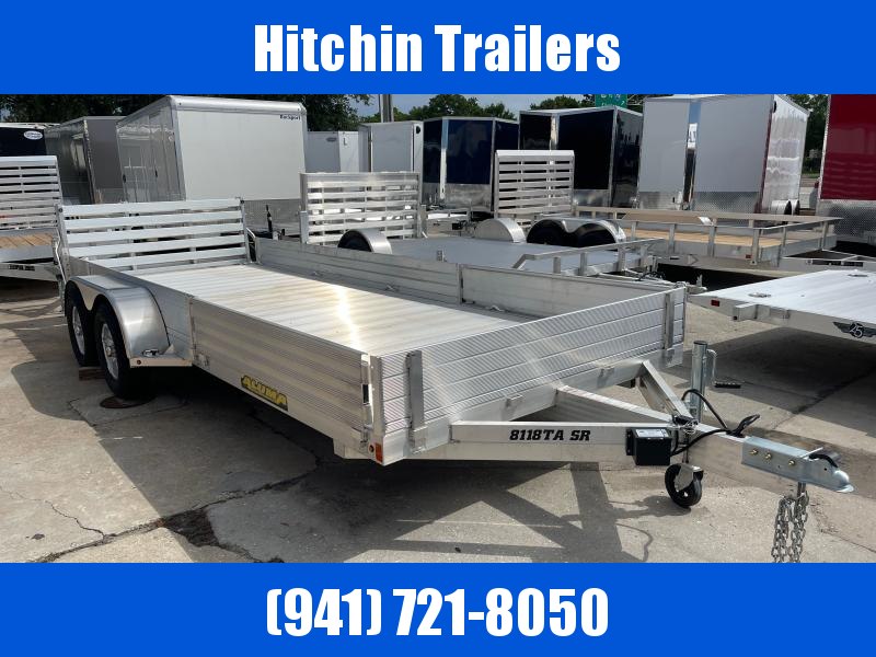 2023 Aluma 8118TA SR Utility Trailer 2023 Aluma 8118TA SR Utility Trailer