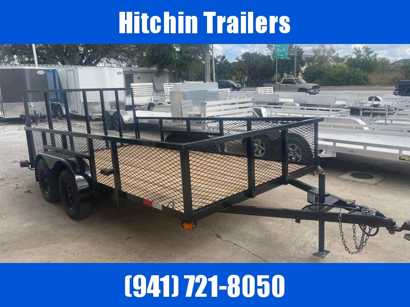 2022 WorldWide Trailer Manufacturing U-7x14 - 2ft Mesh Landscape Trailer 2022 WorldWide Trailer Manufacturing U-7x14 - 2ft Mesh Landscape Trailer