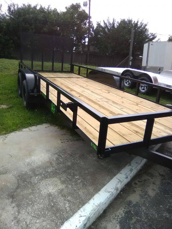 2021 Rhino Trailers 6'4"x18 TA Utility Trailer 2021 Rhino Trailers 6'4"x18 TA Utility Trailer
