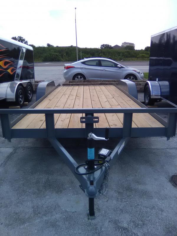 2021 Rhino Trailers 7x18 TA Utility Trailer 2021 Rhino Trailers 7x18 TA Utility Trailer