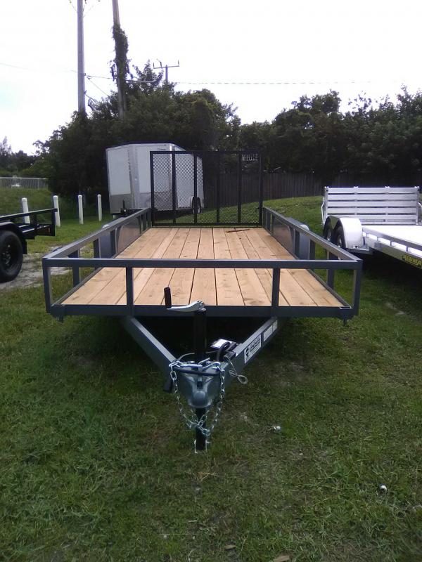 2021 Rhino Trailers 6'4"x16' TA Utility Trailer 2021 Rhino Trailers 6'4"x16' TA Utility Trailer