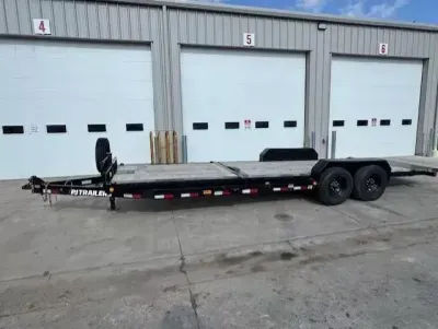 2023 PJ Trailers 24'HD tilt Equipment Trailer