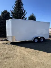 new Cargo (Enclosed) Trailers Sharp Manufacturing  for sale, in Osmond, NE Thumbnail 2