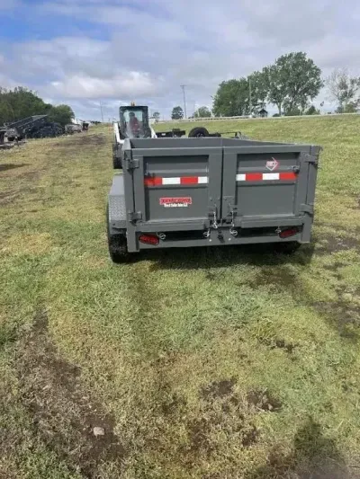 2025 ED Trailer Mfg Small Duty Dump Trailer