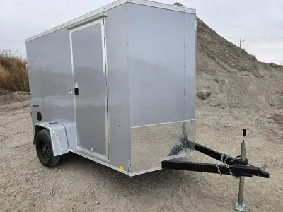2026 Impact Trailers 6'x10' V-Nose Cargo / Enclosed Trailer