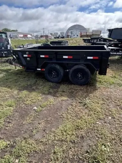 2025 ED Trailer Mfg Small Duty Dump Trailer