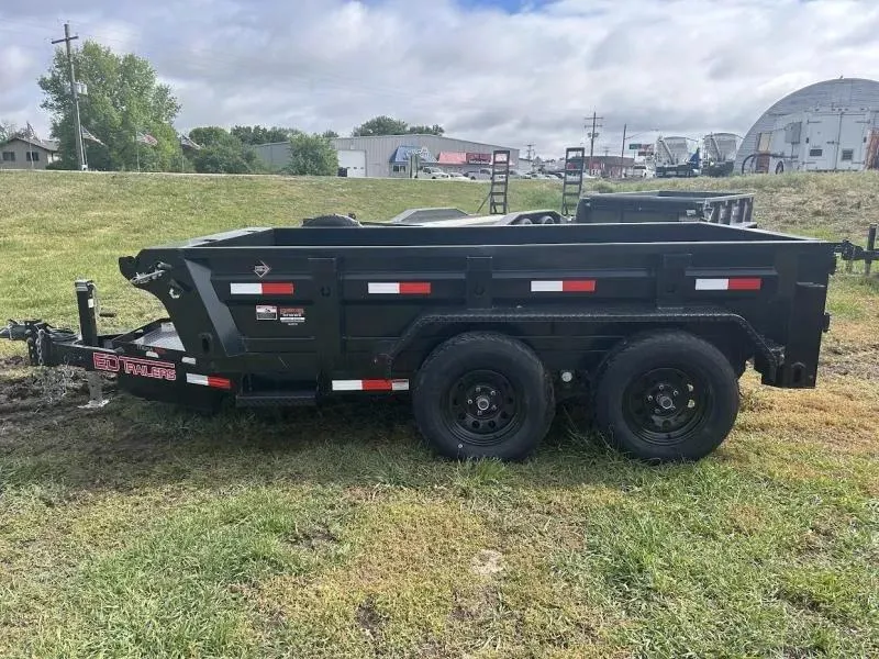 2024 ED Trailer Mfg Small Duty Dump Trailer