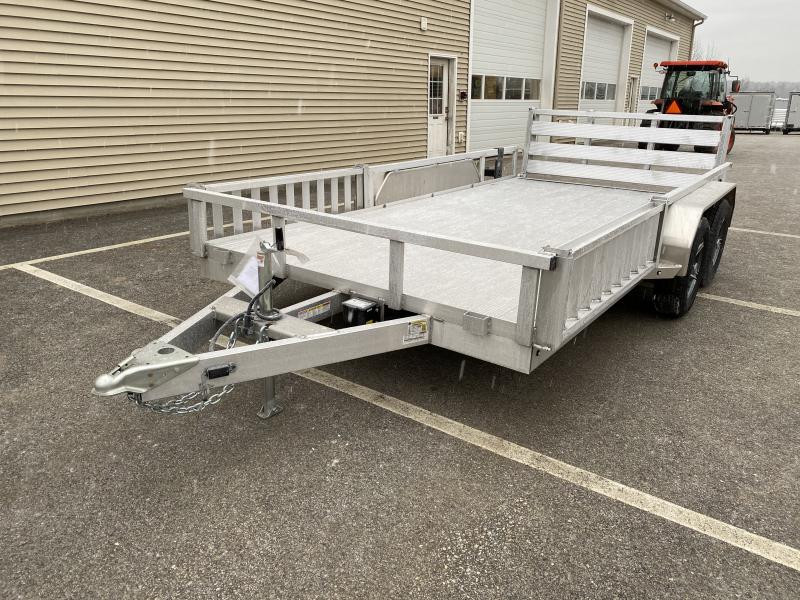 2021 Sure-Trac 7x14 Aluminum ATV Trailer w/Spare Tire Mount and Ramps 2021 Sure-Trac 7x14 Aluminum ATV Trailer w/Spare Tire Mount and Ramps
