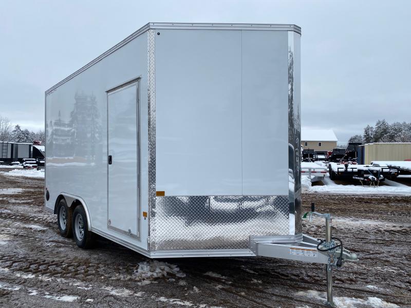 2024 Stealth Trailers 8.5x14 Aluminum 7K Cargo Trailer w/Extra Height & Ramp Door shKBEW341kwr