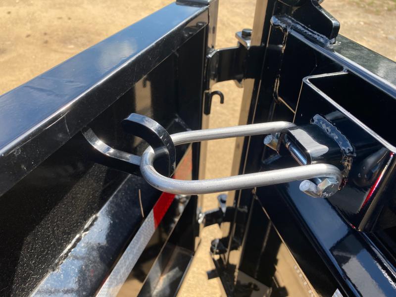 2025 PJ Trailers 7x14 Powder Coated 14K Scissor Lift Dump Trailer w