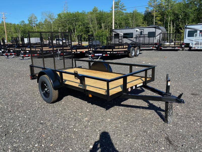 2022 Triple Crown Trailers 5x10 Utility Trailer w/Fold Flat Ramp