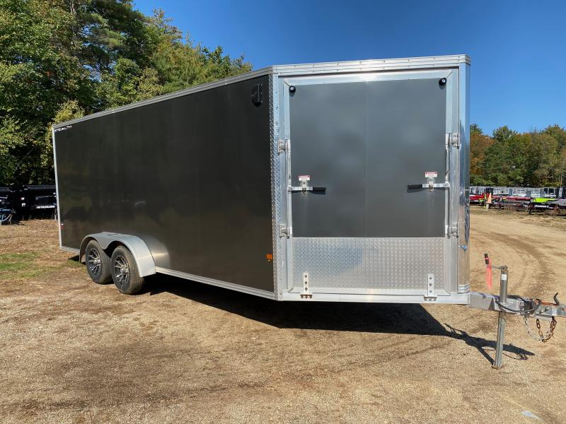 2019 Stealth Trailers 7x18 Enclosed 3Place Snowmobile Trailer w/Extra