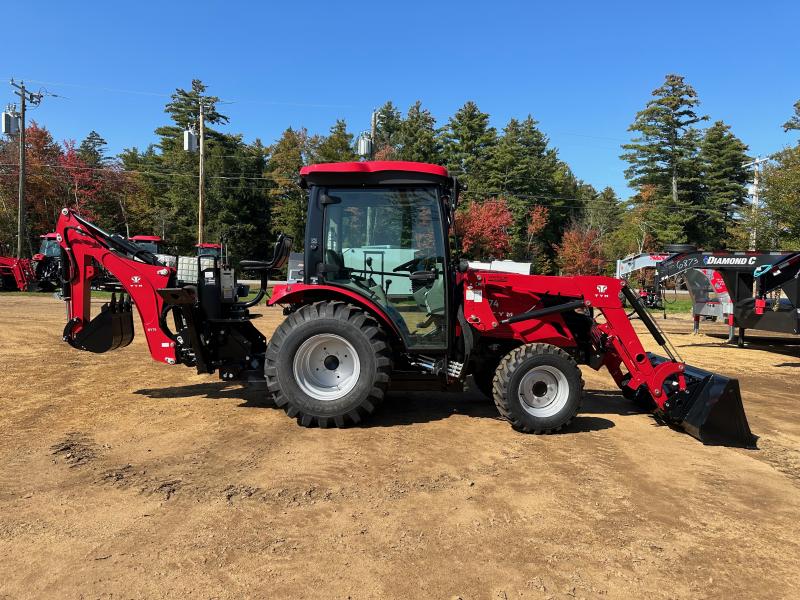 2023 TYM Tractors T474C Tractor w/Gear Transmission, Loader, Backhoe, & Industrial Tires 9jLVAGx8mkq2