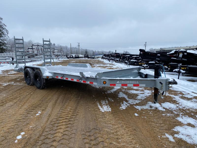 2022 Iron Bull 7x20 LowPro Galvanized Equipment Trailer w/Stand Up
