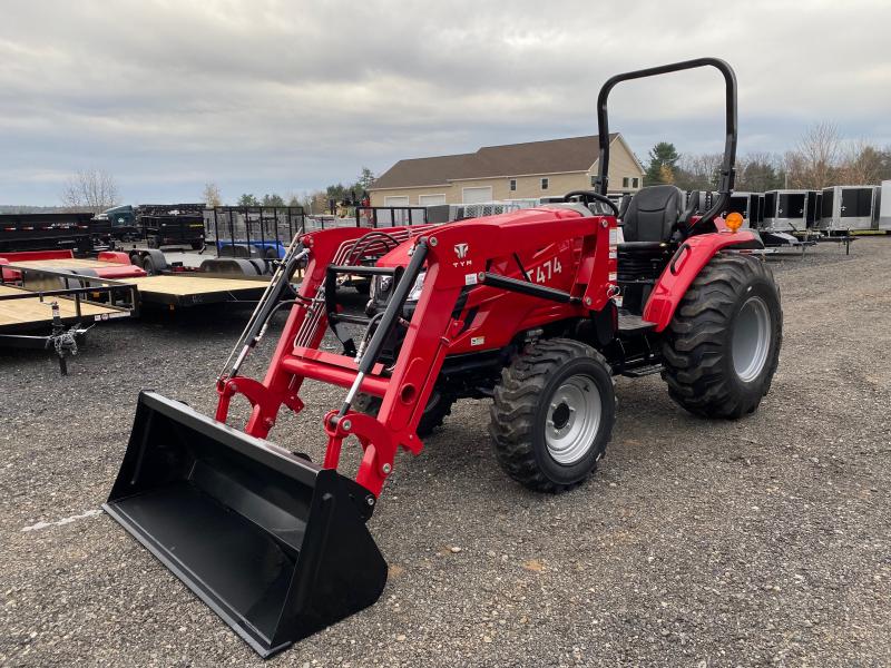 2022 TYM Tractors T574C Tractor w/Cab, Loader, & Gear Transmission