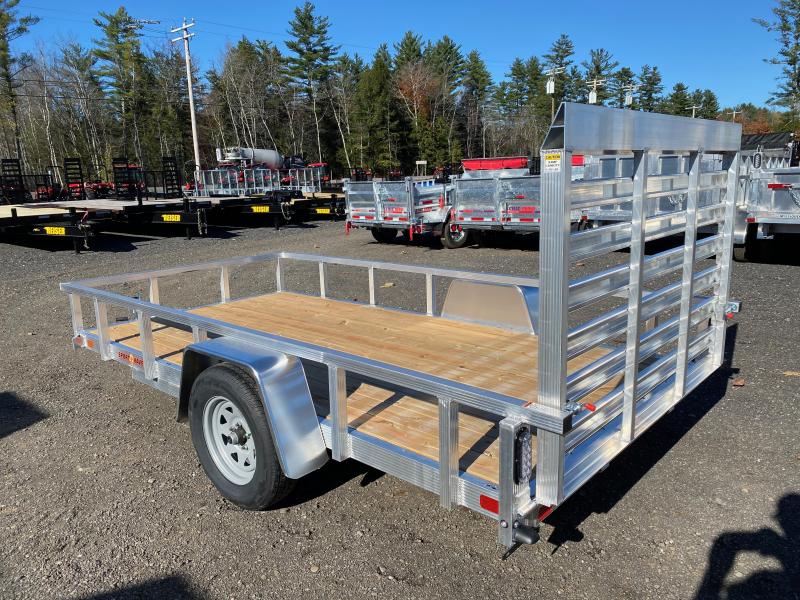 2023 Sport Haven 6x12 Aluminum Utility Trailer w/Fold Flat Ramp