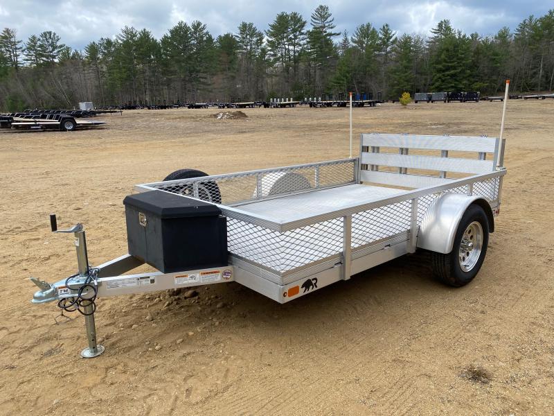 2024 Sport Haven 7x14 Aluminum 3K Utility Trailer w/Fold Flat Rear Ramp