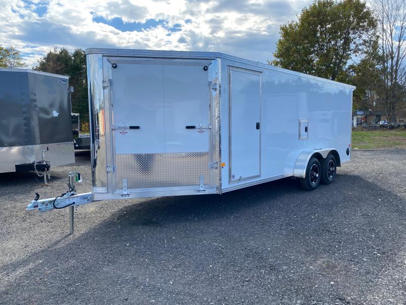 2024 Stealth Trailers 7x18 Enclosed 3Place Snowmobile Trailer w/Rust
