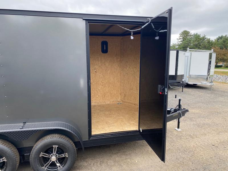 2024 Covered Wagon Trailers 7x12 Enclosed 7K Motorcycle/Cargo Trailer w