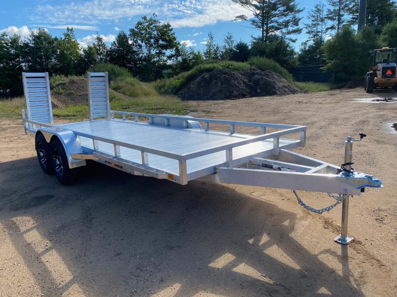 2023 BND 7x18 Galvanized 10K Landscape Trailer w/Rear Ramp Gate