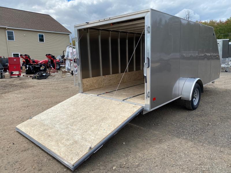 2023 SnoPro Trailers 7x16 Aluminum Low Profile 2Place Hybrid Snowmobile Trailer w/Galvanized
