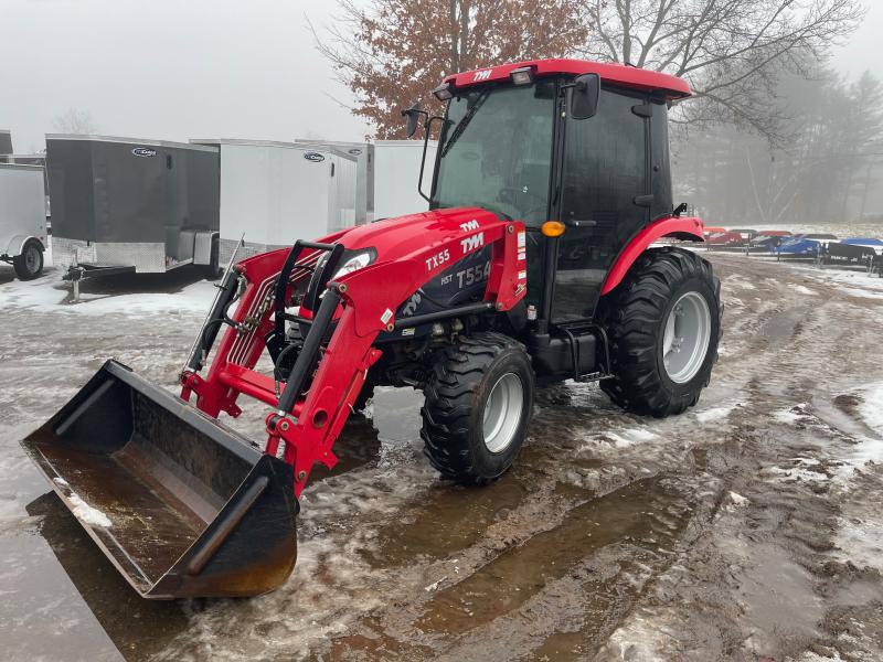 2022 TYM Tractors T574HC Tractor w/Factory Cab, Loaded Tires & Frontend