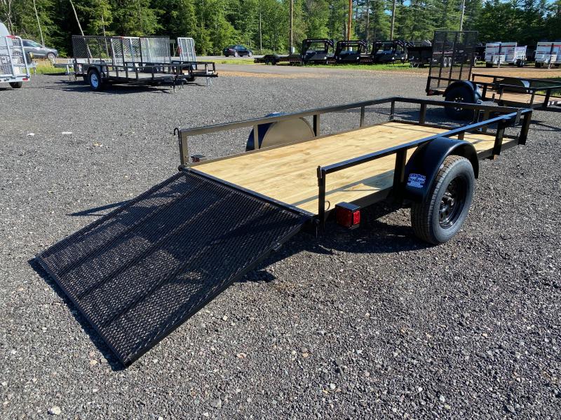 2022 Triple Crown Trailers 5x10 Utility Trailer w/Fold Flat Ramp