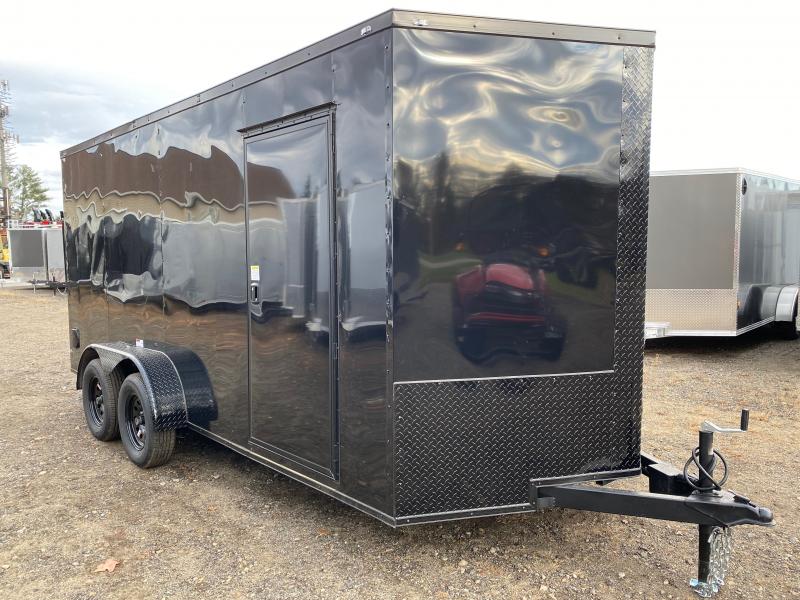 2023 Fast Cargo 7x16 Enclosed 7K Cargo Trailer w/Blackout Package