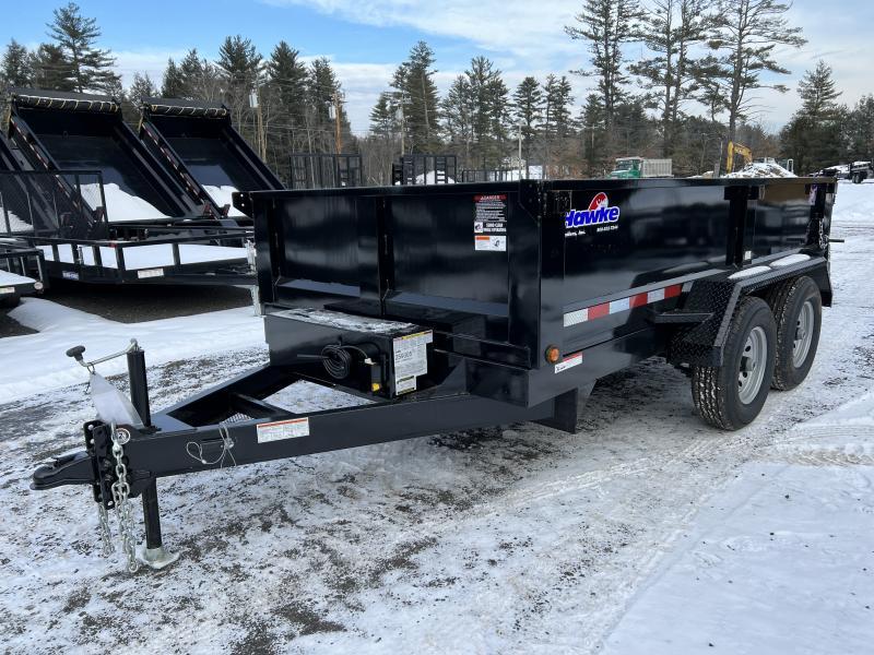 2022 Hawke 6x12 10K Low Profile Dump Trailer w/Tarp Kit 2022 Hawke 6x12 10K Low Profile Dump Trailer w/Tarp Kit