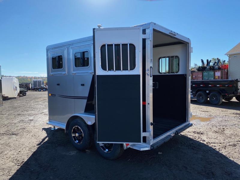 2023 Frontier Strider Series Aluminum 2Horse Combo/Slant Load Trailer