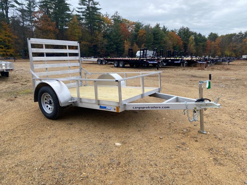 2024 CargoPro Trailers 5x8 Aluminum 3K Utility Trailer w/Fold Flat Ramp