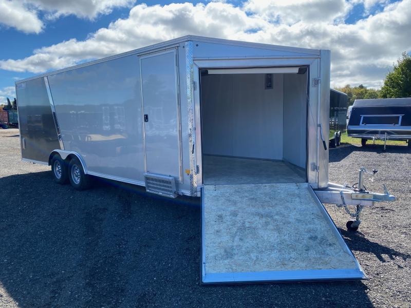 2023 CargoPro Trailers 8.5x22+4.5 Aluminum 10K All Sport Car Hauler/Snowmobile Trailer w/Upgraded Frame & Torsion Axles 2023 CargoPro Trailers 8.5x22+4.5 Aluminum 10K All Sport Car Hauler/Snowmobile Trailer w/Upgraded Frame & Torsion Axles