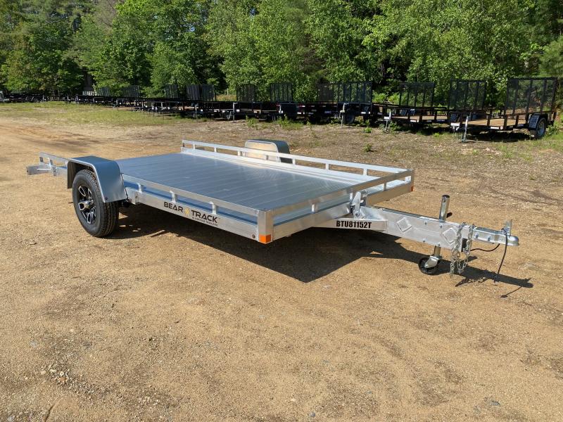 2023 Bear Track 6.5x14 Aluminum 3K Utility Trailer w/Aluminum Wheels