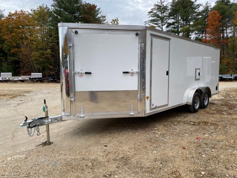 2024 Stealth Trailers 7.5x18 Enclosed 3Place Snowmobile Trailer w/Fuel