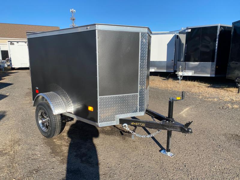2024 Covered Wagon Trailers 4x6 Enclosed 2K Cargo Trailer w/Aluminum