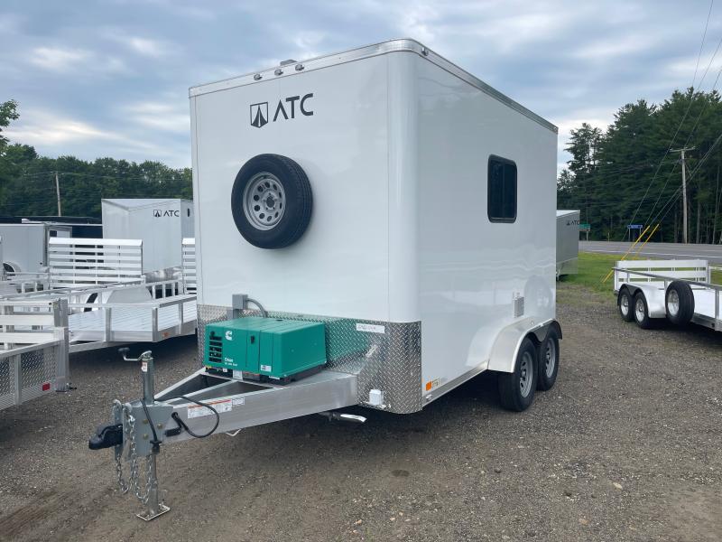 2022 ATC 7x12 Aluminum Fiber Optic Splicing Enclosed Cargo Trailer 2022 ATC 7x12 Aluminum Fiber Optic Splicing Enclosed Cargo Trailer
