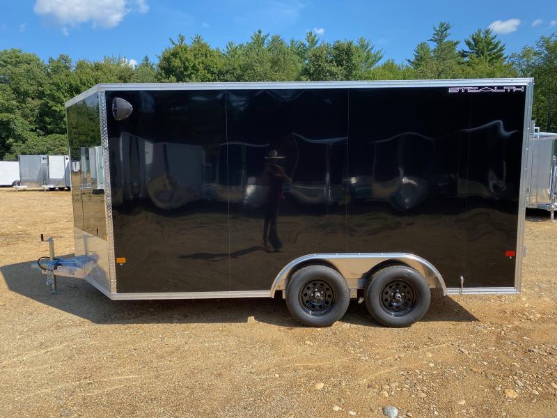 2025 Stealth Trailers 8.5x14 Aluminum 7K Cargo Trailer w/Rear Double