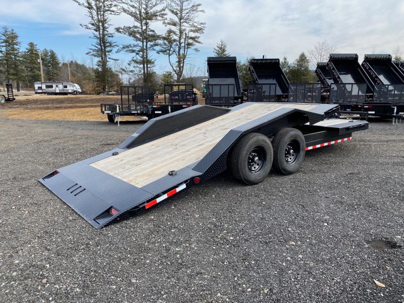 2022 Iron Bull 8.5x22 16k Deckover Powder Coated Gravity Tilt Equipment